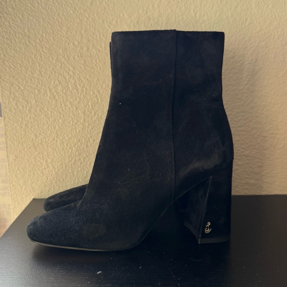NWT SAM EDELMAN CODIE ANKLE BLACK BOOTIE Sz 6 (NO original box) - Picture 7 of 13
